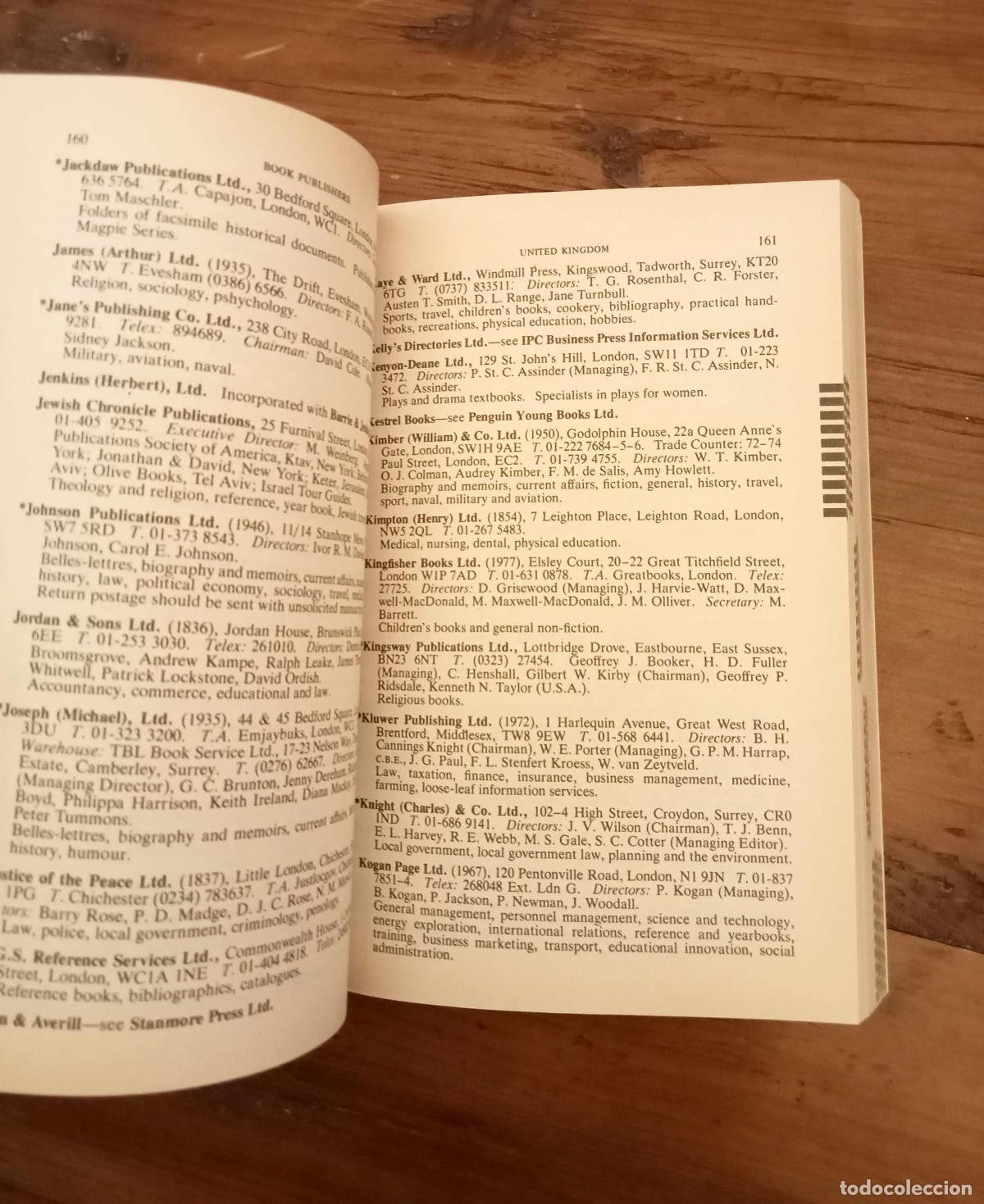 Libros: Writers and Artists Yearbook 1982 - Foto 2