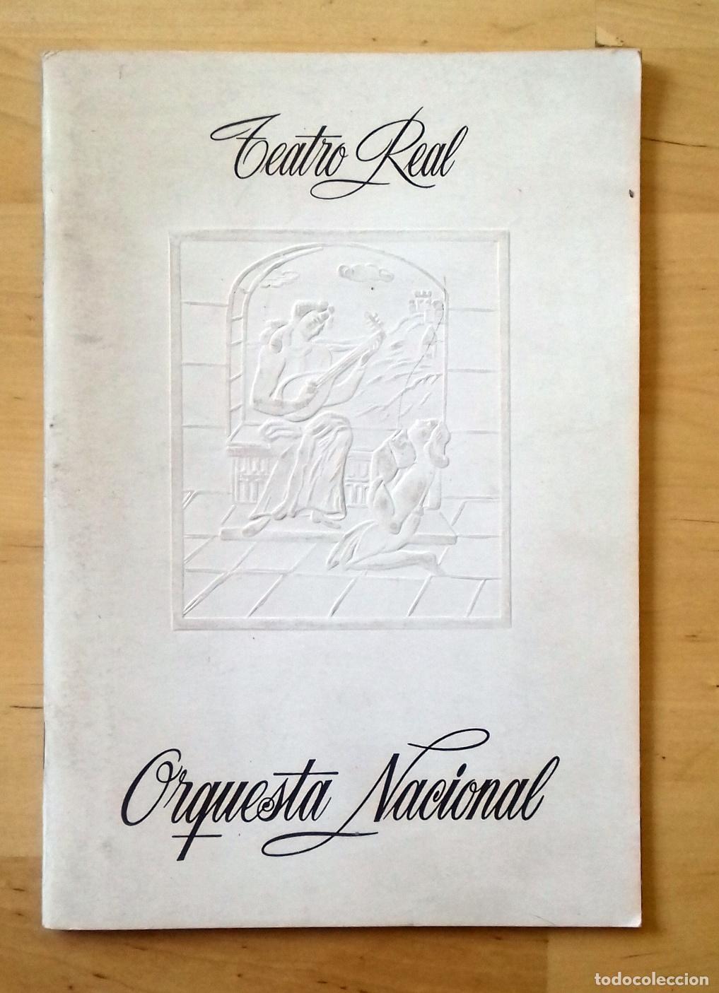 Libros: TEATRO REAL. ORQUESTA Y CORO NACIONALES DE ESPA&Ntilde;A - Foto 1