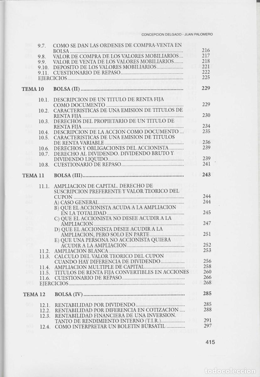 Libros: MATEM&Aacute;TICAS COMERCIALES. Teor&iacute;a y 550 ejercicios. - DELGADO, Concepci&oacute;n. - Foto 4