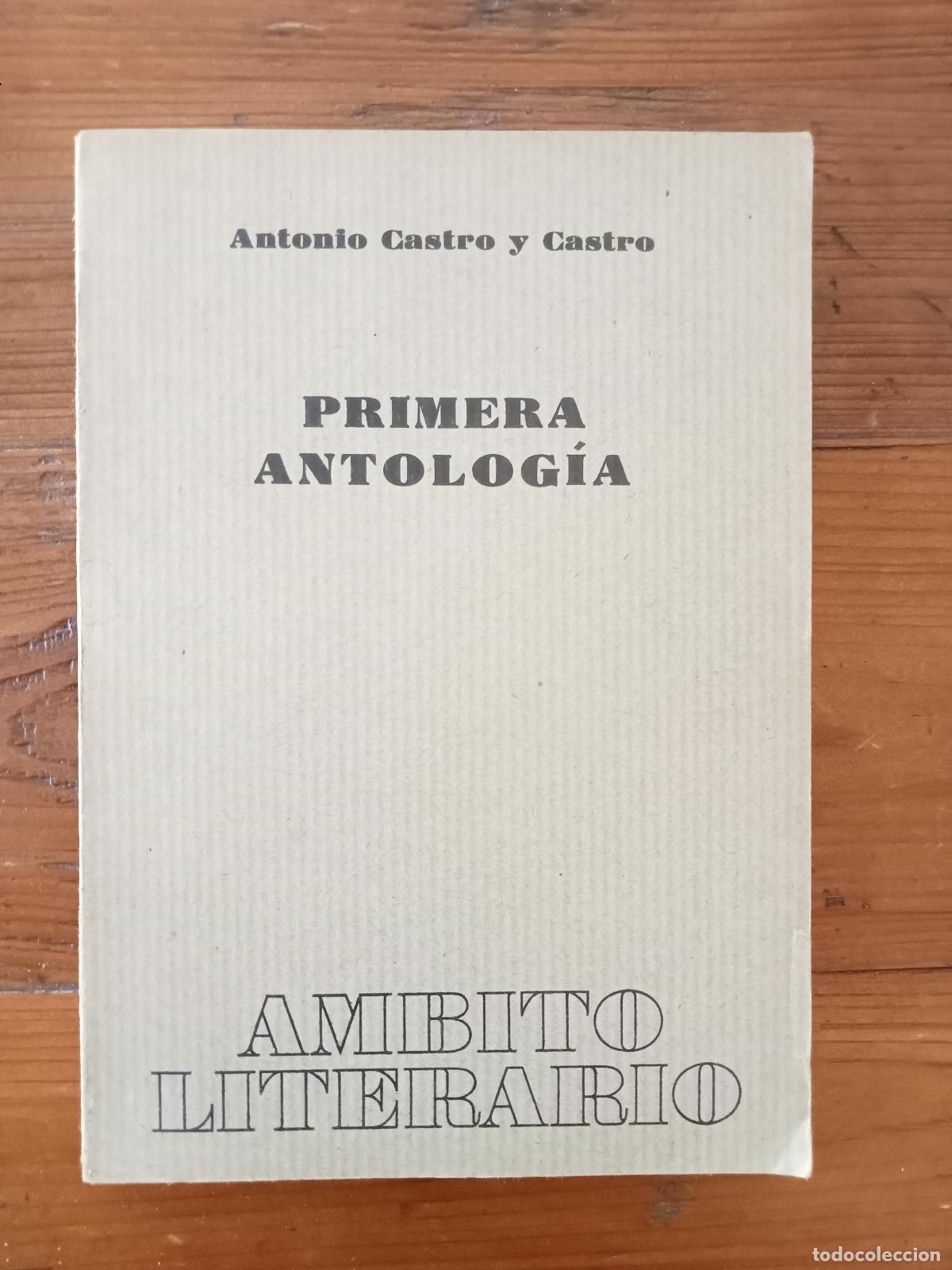 Libros: Antonio Castro y Castro - Primera antolog&iacute;a - Foto 1