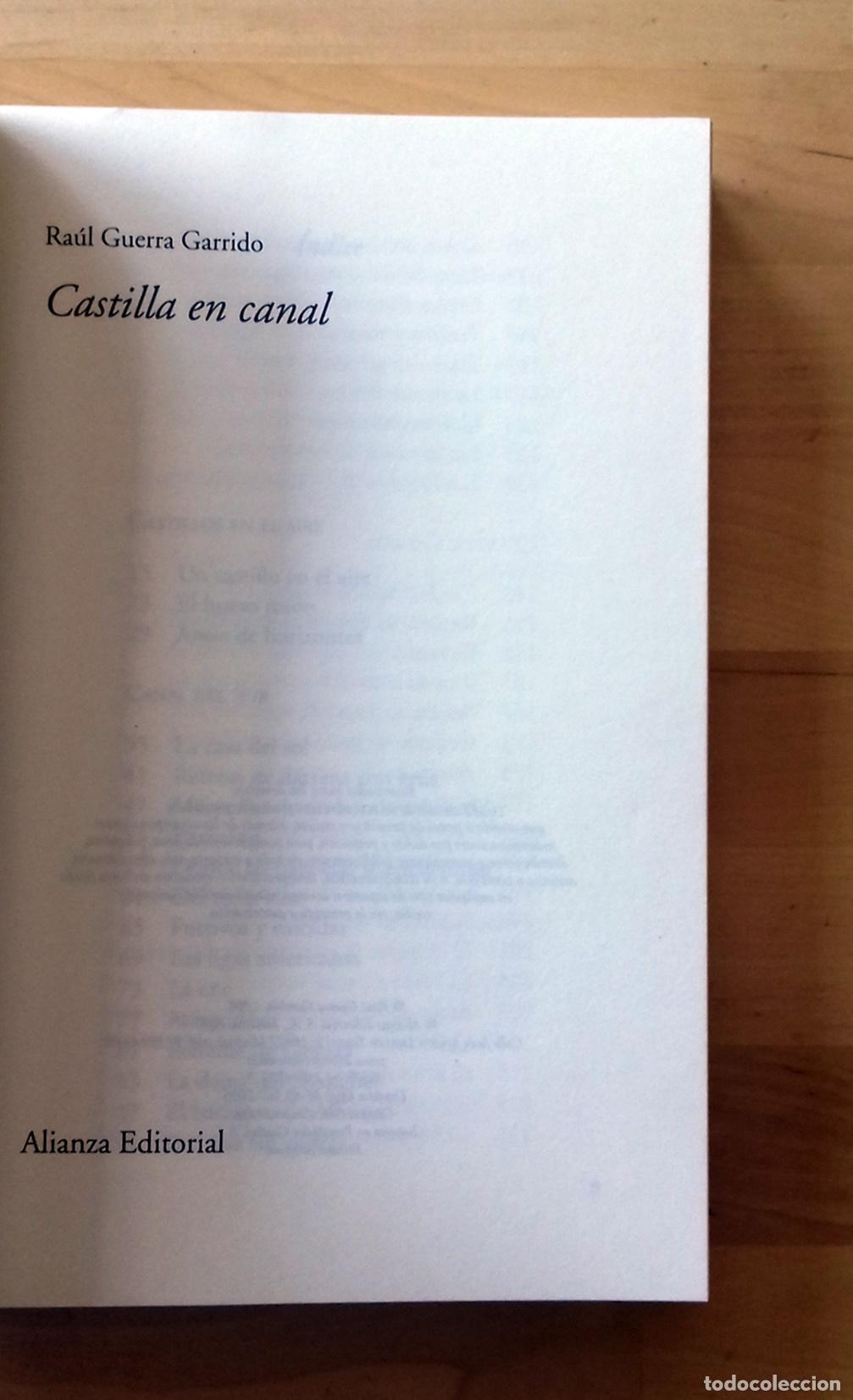 Libros: Ra&uacute;l Guerra Garrido - CASTILLA EN CANAL - Foto 2