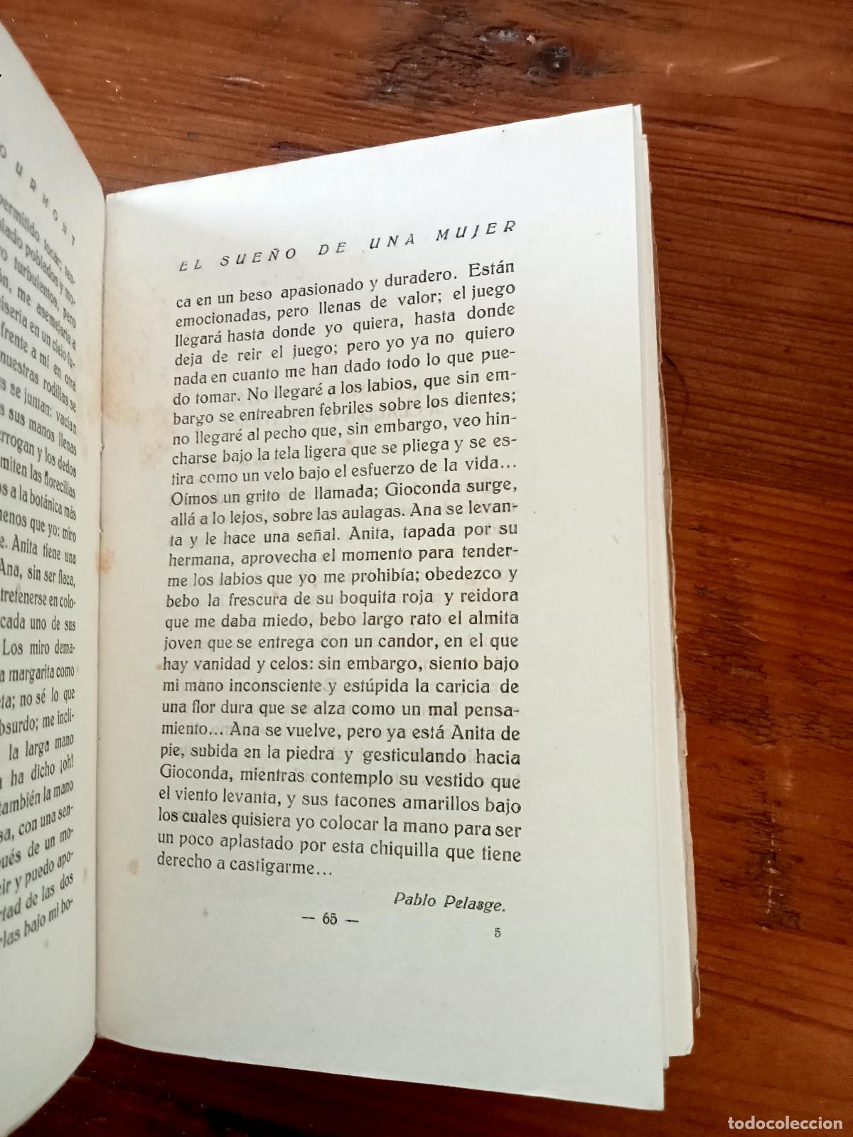 Libros: Remy de Gourmont - EL SUE&Ntilde;O DE UNA MUJER - Foto 2