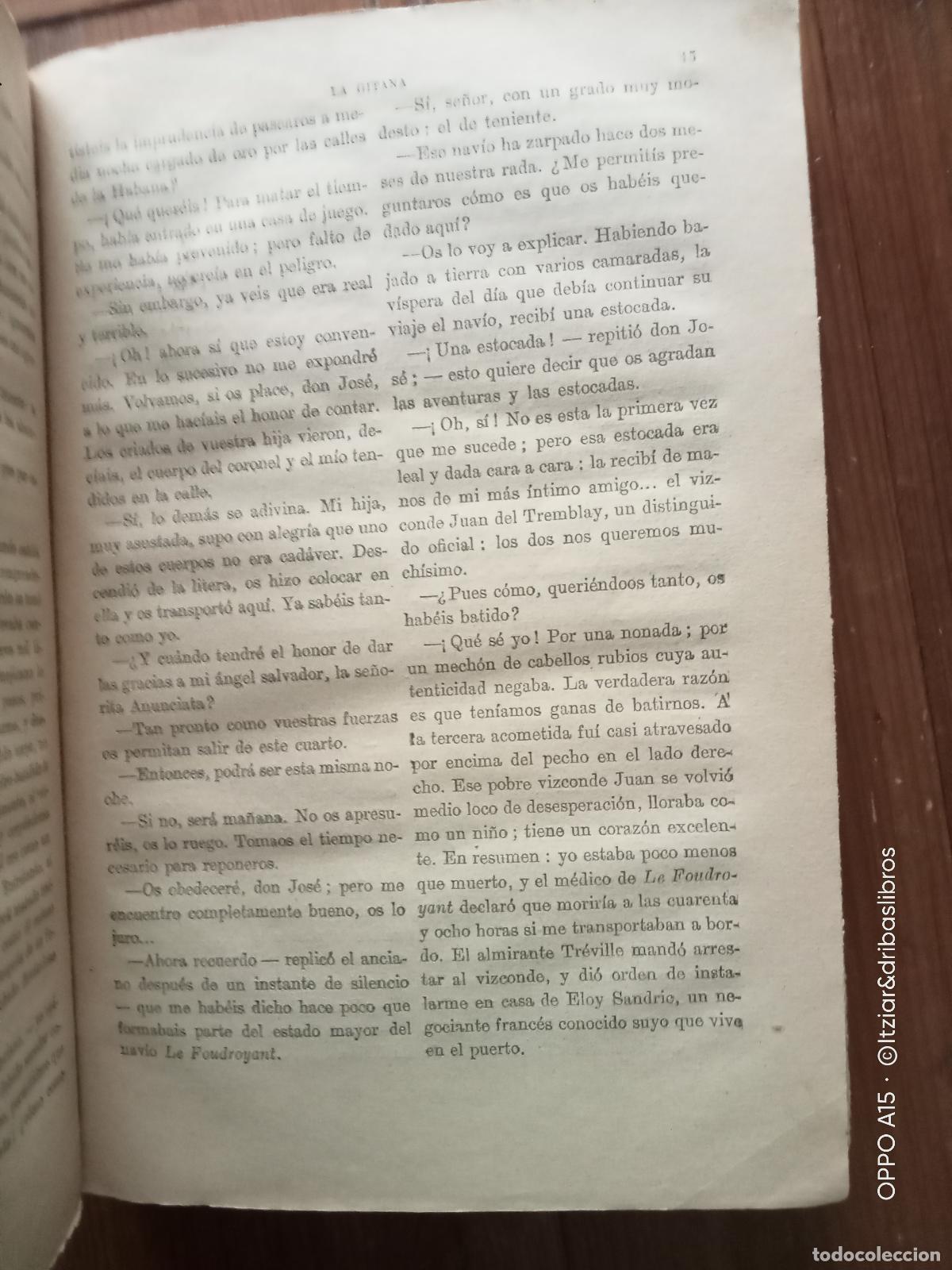 Libros: Xavier de Montepin - LA GITANA - Foto 4