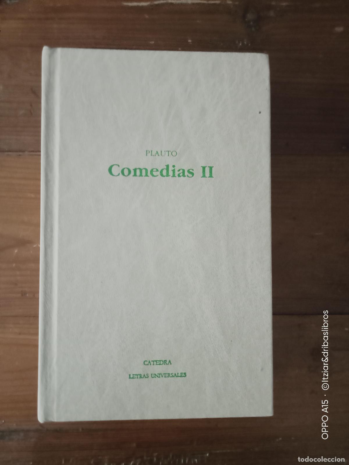 Libros: Plauto - COMEDIAS II - Foto 1