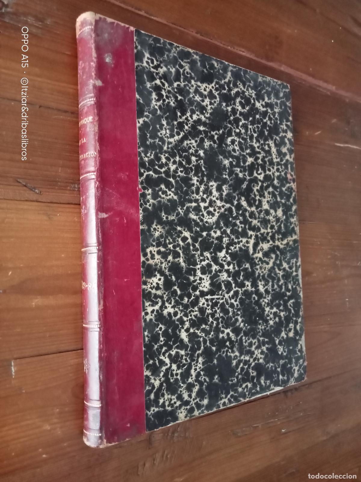 B&uuml;cher: vvaa - ALMANAQUE DE LA ILUSTRACION PARA EL A&Ntilde;O DE 1883 Y 1884. En un Vol.