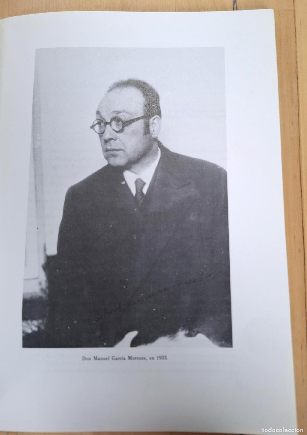 Libros: VV.AA. - CENTENARIO DE MANUEL GARC&Iacute;A MORENTE - Foto 3