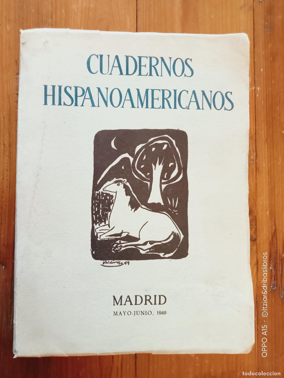 Libros: CUADERNOS HISPANOAMERICANOS. Mayo-Junio 1949. n&ordm; 9 - Foto 1