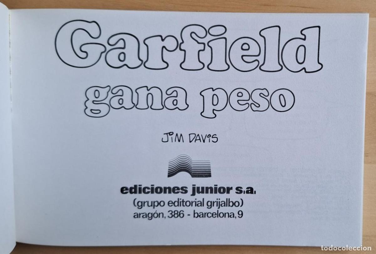 Libros: Jim Davis - GARFIELD 2. GANA PESO - Foto 2