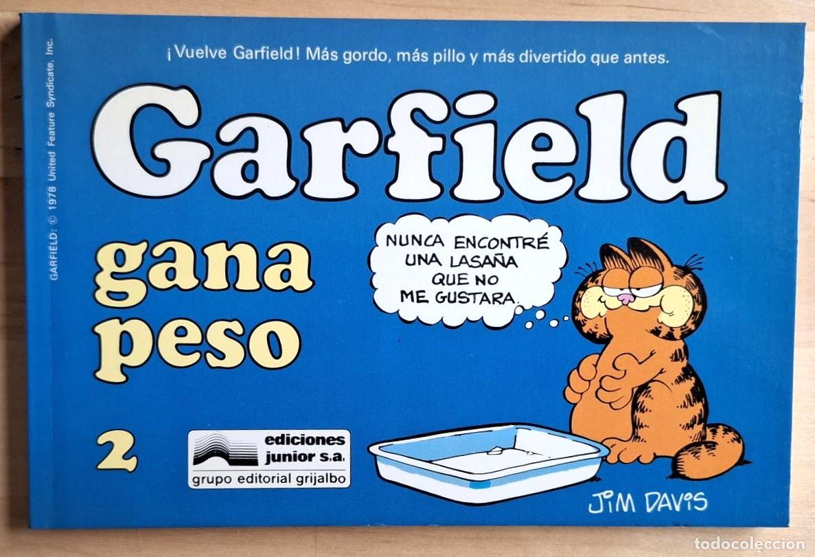Libros: Jim Davis - GARFIELD 2. GANA PESO - Foto 1