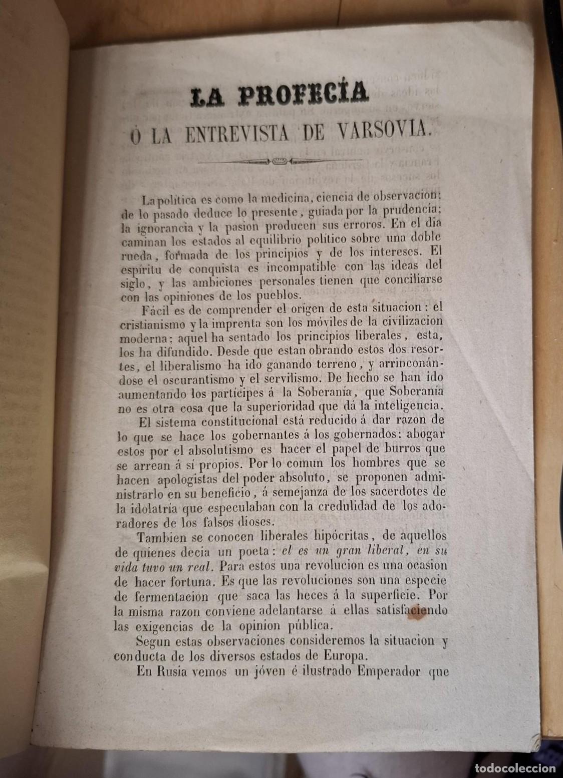 Libros: Joaqu&iacute;n Francisco Campuzano - LA PROFEC&Iacute;A O LA ENTREVISTA DE VARSOVIA