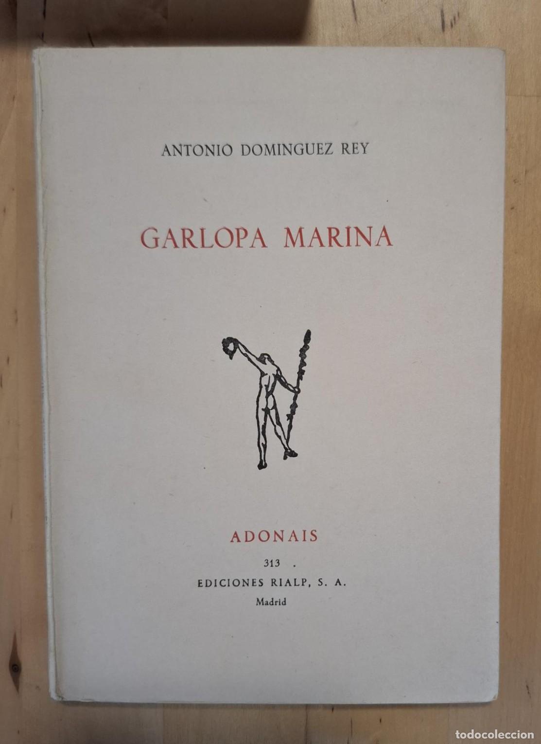 Libros: Antonio Dom&iacute;nguez Rey - GARLOPA MARINA - Foto 1