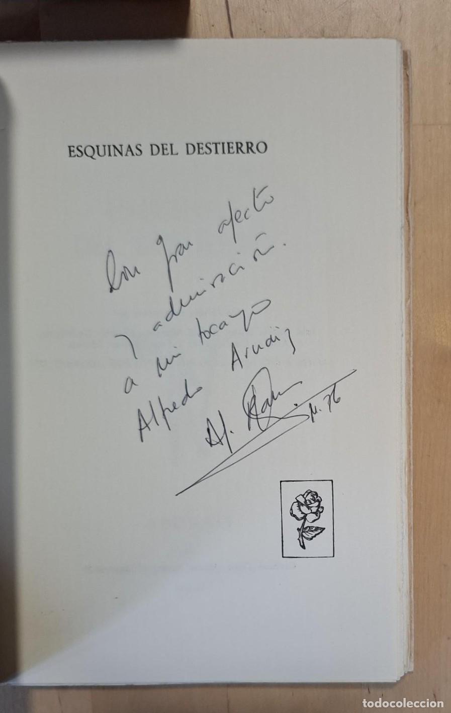 Libros: Alfredo J. Ramos Campos - ESQUINAS DEL DESTIERRO - Foto 2