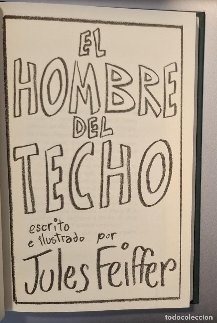 Libros: Jules Feiffer - EL HOMBRE DEL TECHO - Foto 4