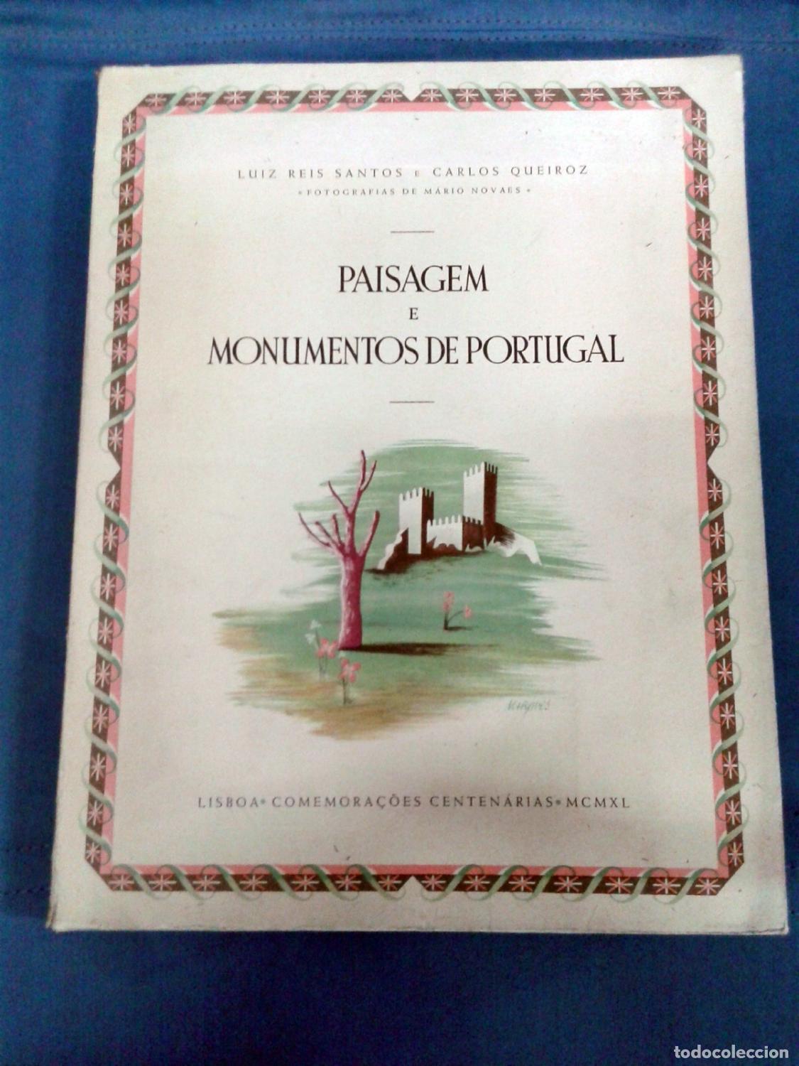 B&uuml;cher: Luiz Reis Santos e Carlos Queiroz - PAISAGEM E MONUMENTOS DE PORTUGAL