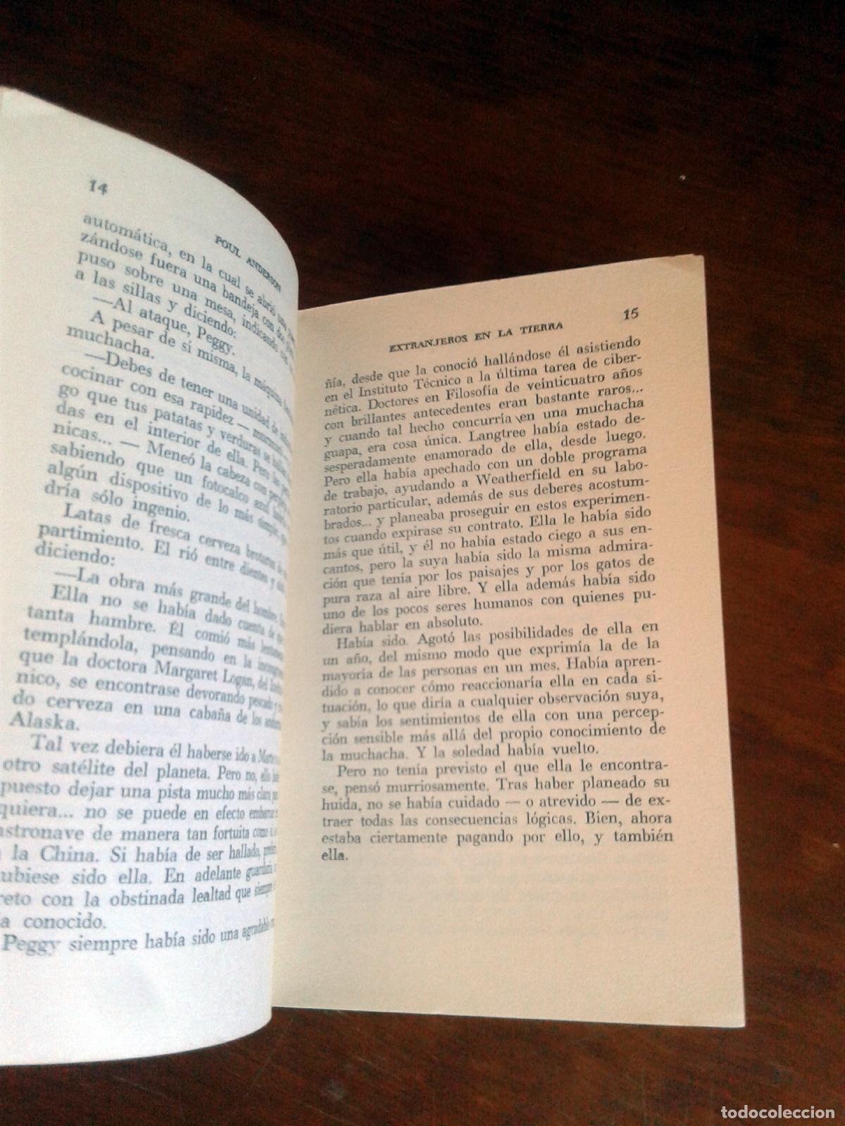 Libros: Poul Anderson - EXTRANJEROS EN LA TIERRA - Foto 2