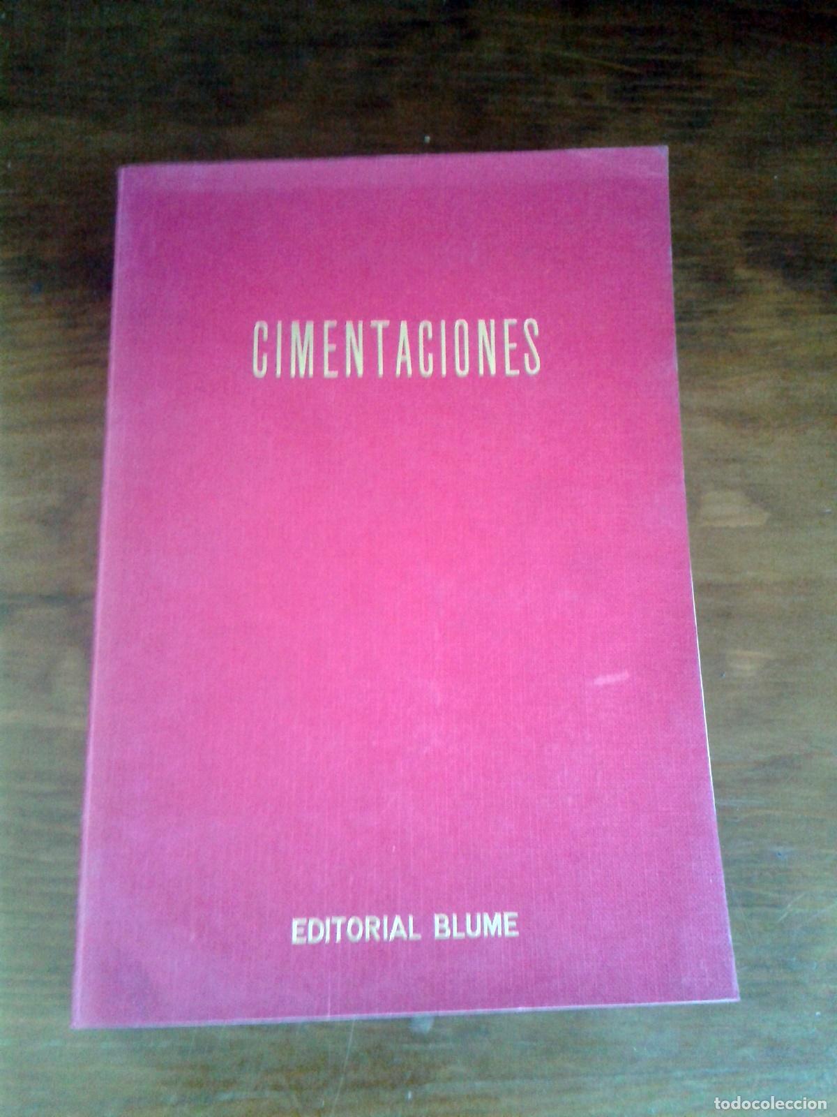 Libros: W. E. Schulze - K. Ssimmer - CIMENTACIONES - Foto 1