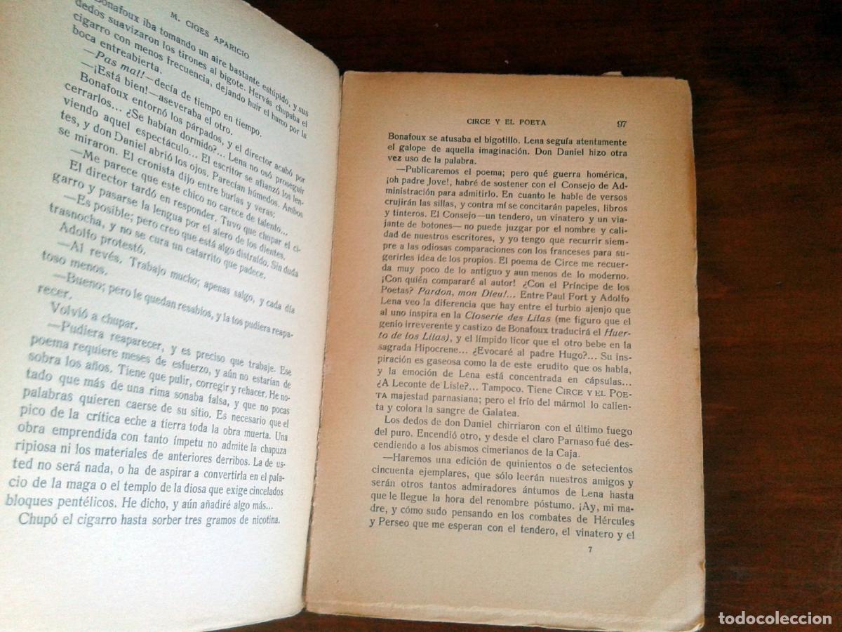 Libros: M. Ciges Aparicio - CIRCE Y EL POETA - Foto 3