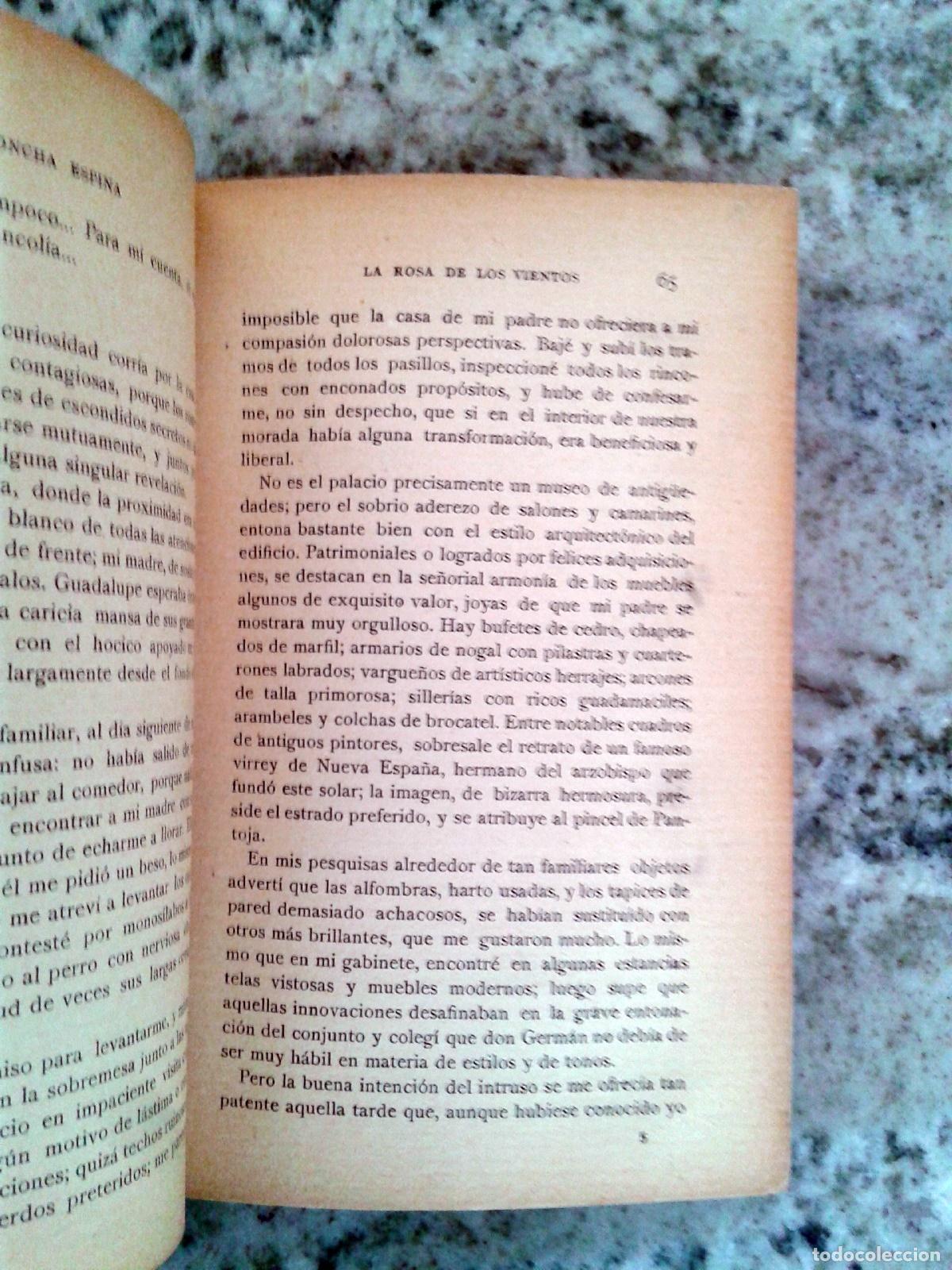 Libros: Concha Espina - LA ROSA DE LOS VIENTOS - Foto 4