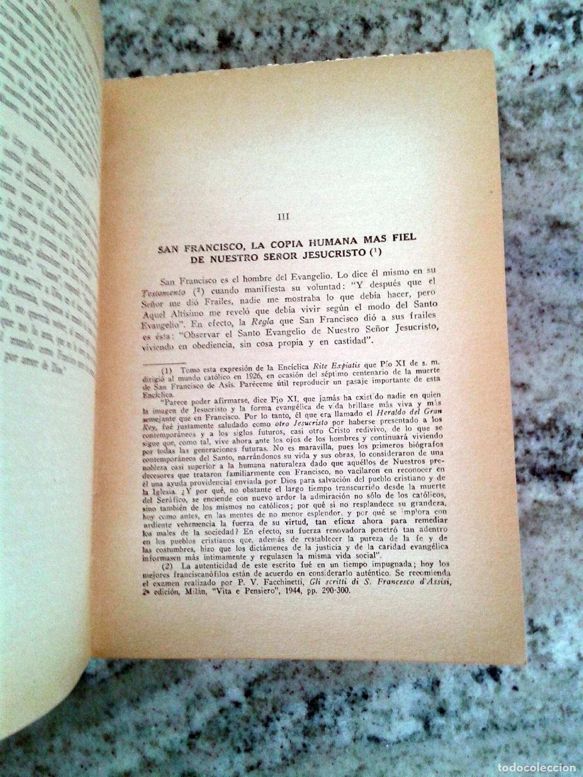 Libros: Agust&iacute;n Gemelli - SAN FRANCISCO DE ASIS Y SUS POBRECITOS - Foto 4