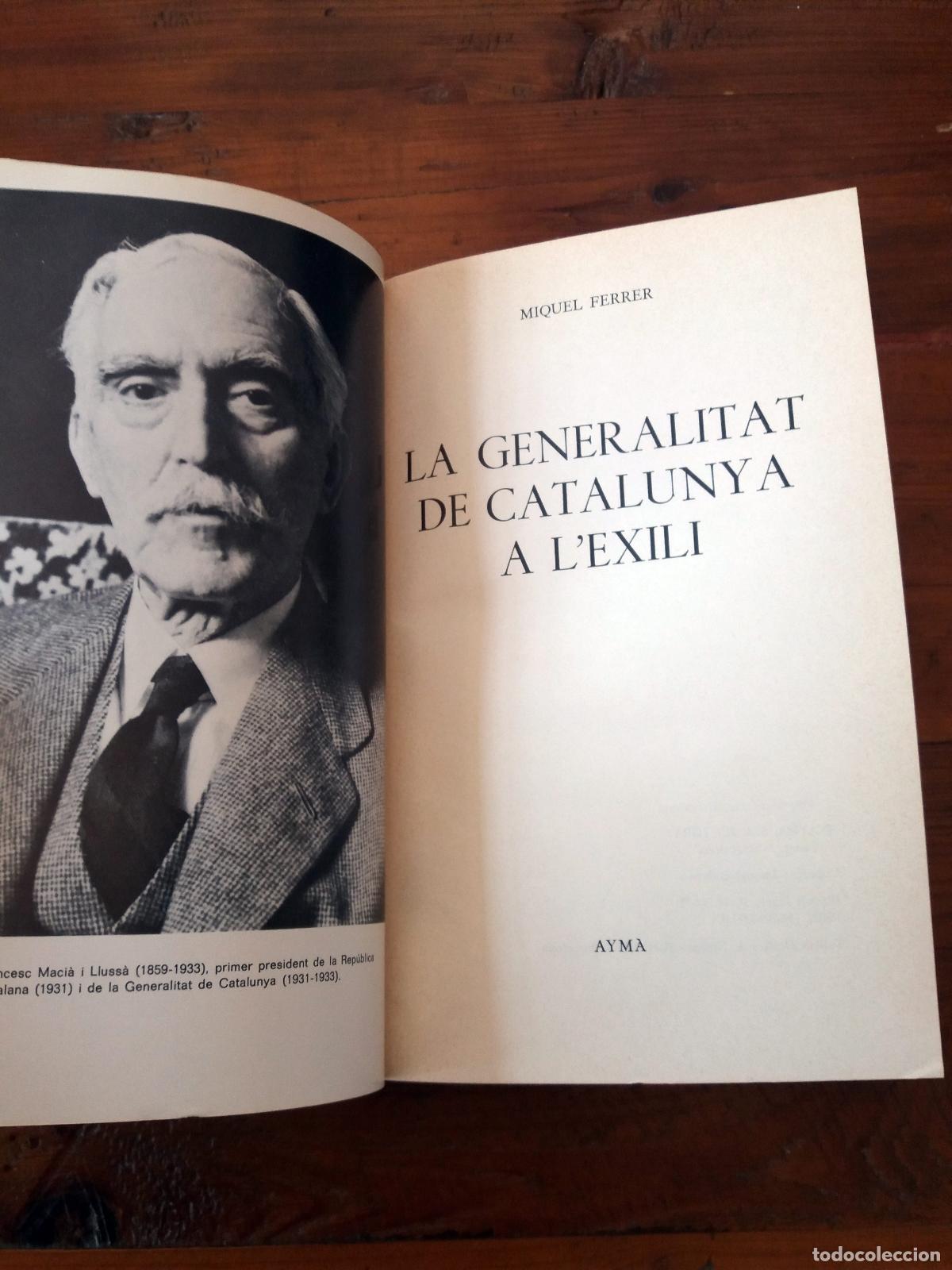 Libros: Ferrer, Miquel - La Generalitat de Catalunya a lexili - Foto 2