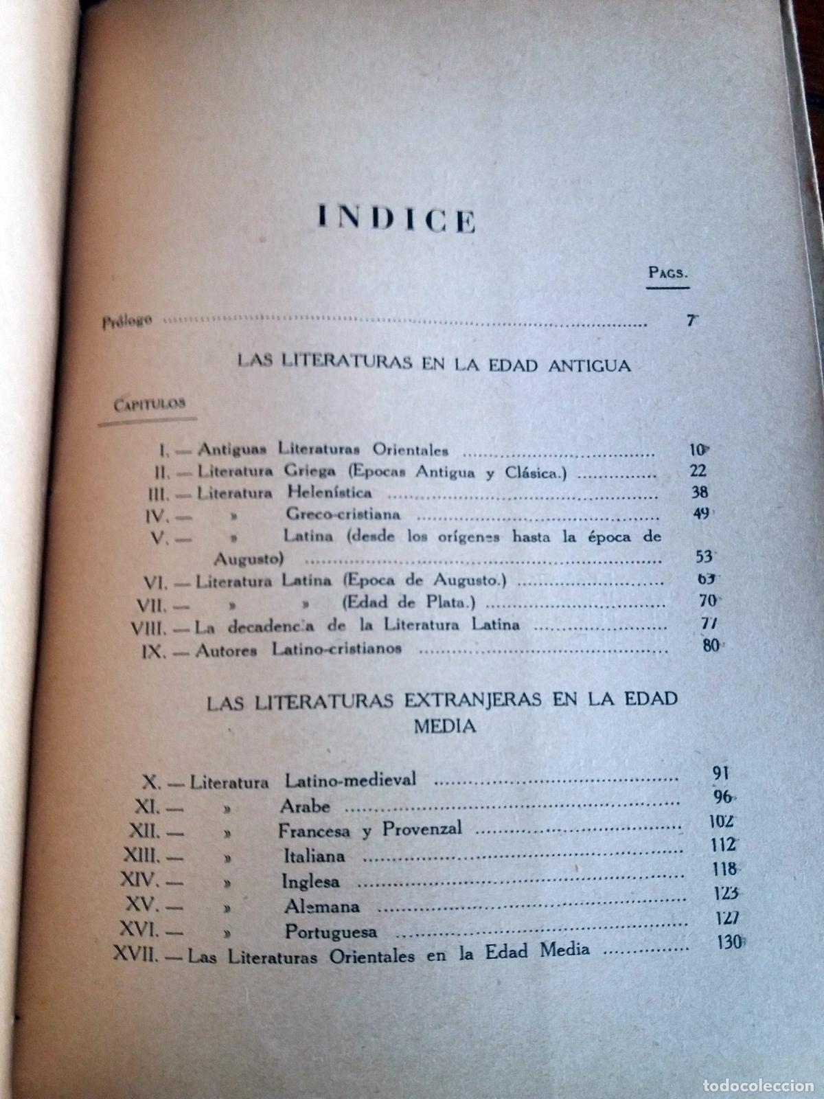 Libros: Ildefonso Manuel Gil - HISTORIA DE LA LITERATURA EXTRANJERA - Foto 4
