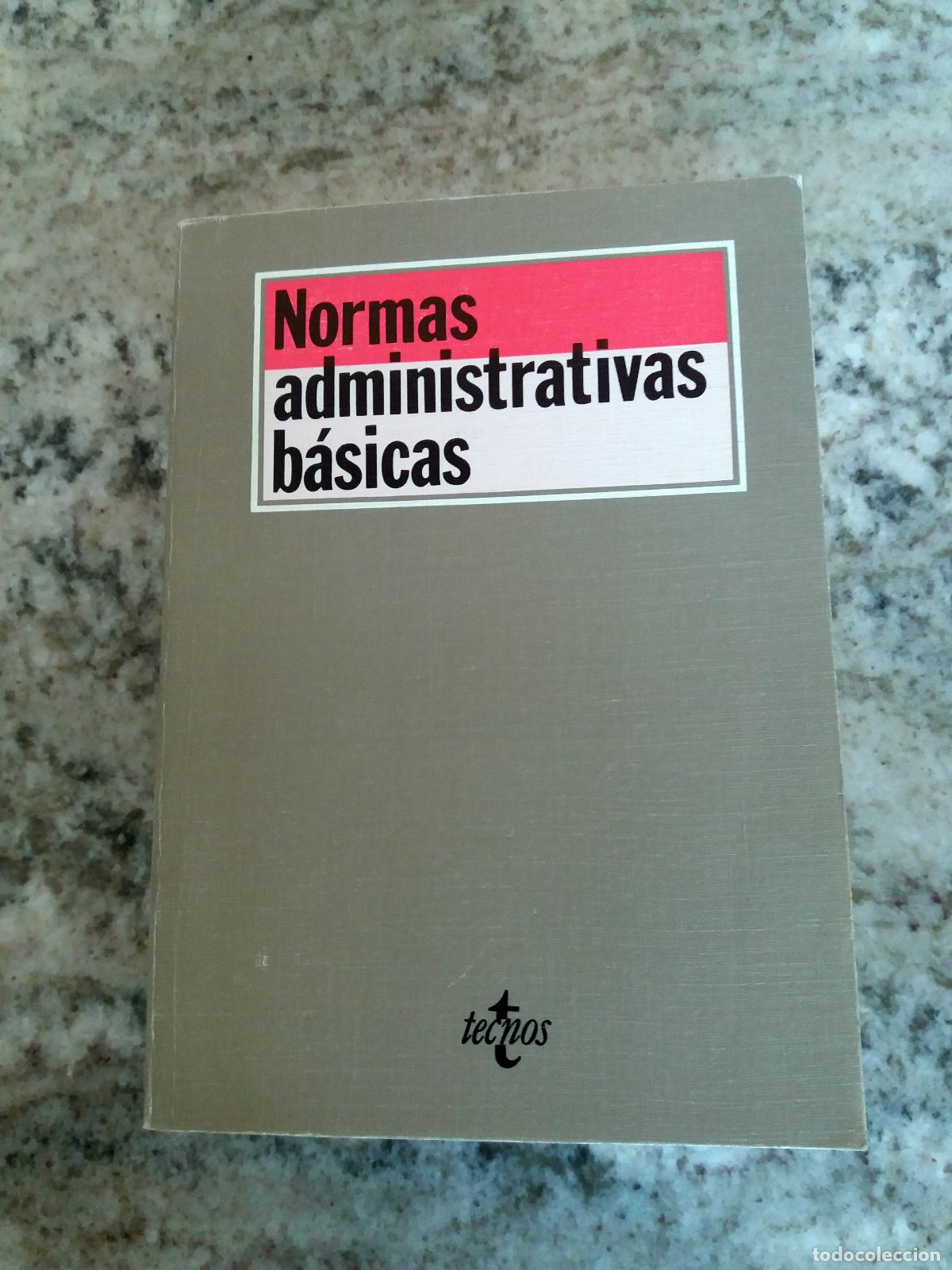Libros: Eduardo Roca Roca (Coord) - Normas administrativas basicas - Foto 1