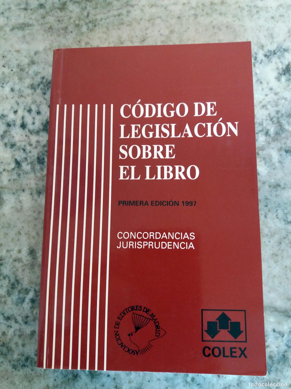 Libros: Fernando Herrero Tejedor - CODIGO DE LEGISLACI&Oacute;N SOBRE EL LIBRO - Foto 1