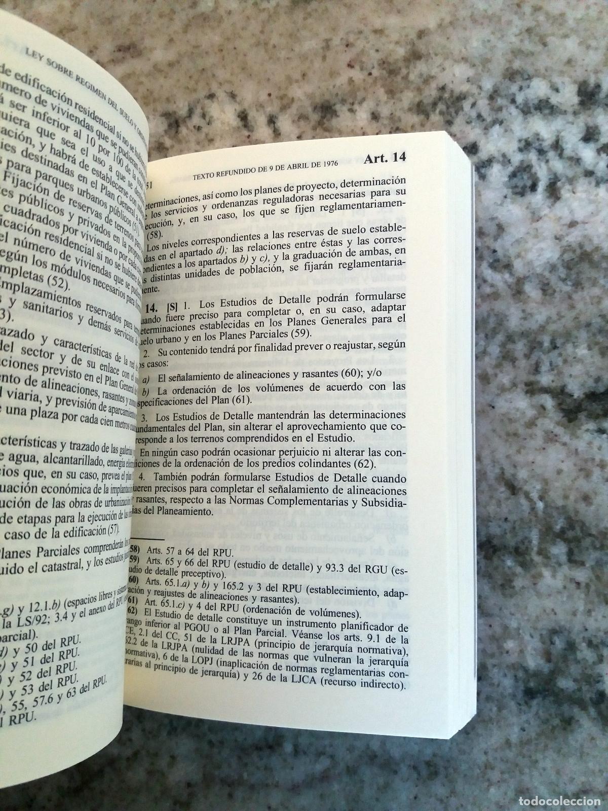 Libros: LEGISLACION ESTATAL DEL SUELO. Biblioteca de legislacion - Foto 2