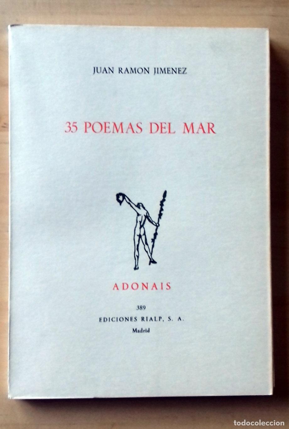Libros: Juan Ram&oacute;n Jim&eacute;nez - 35 POEMAS DEL MAR - Foto 1