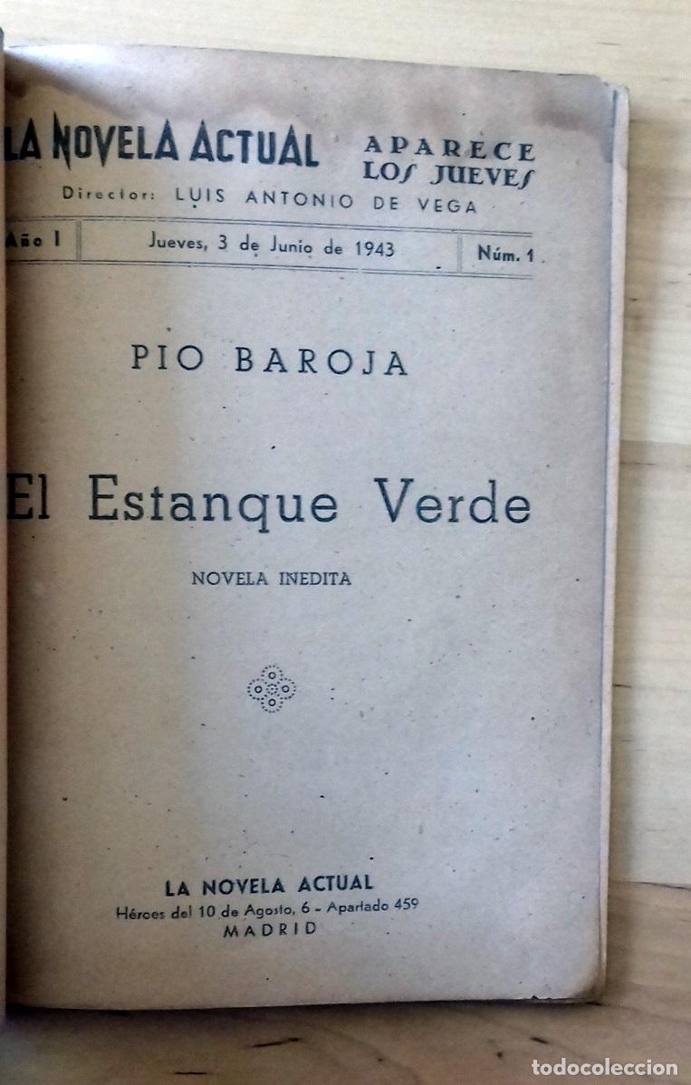 Libros: P&iacute;o Baroja - EL ESTANQUE VERDE - Foto 2