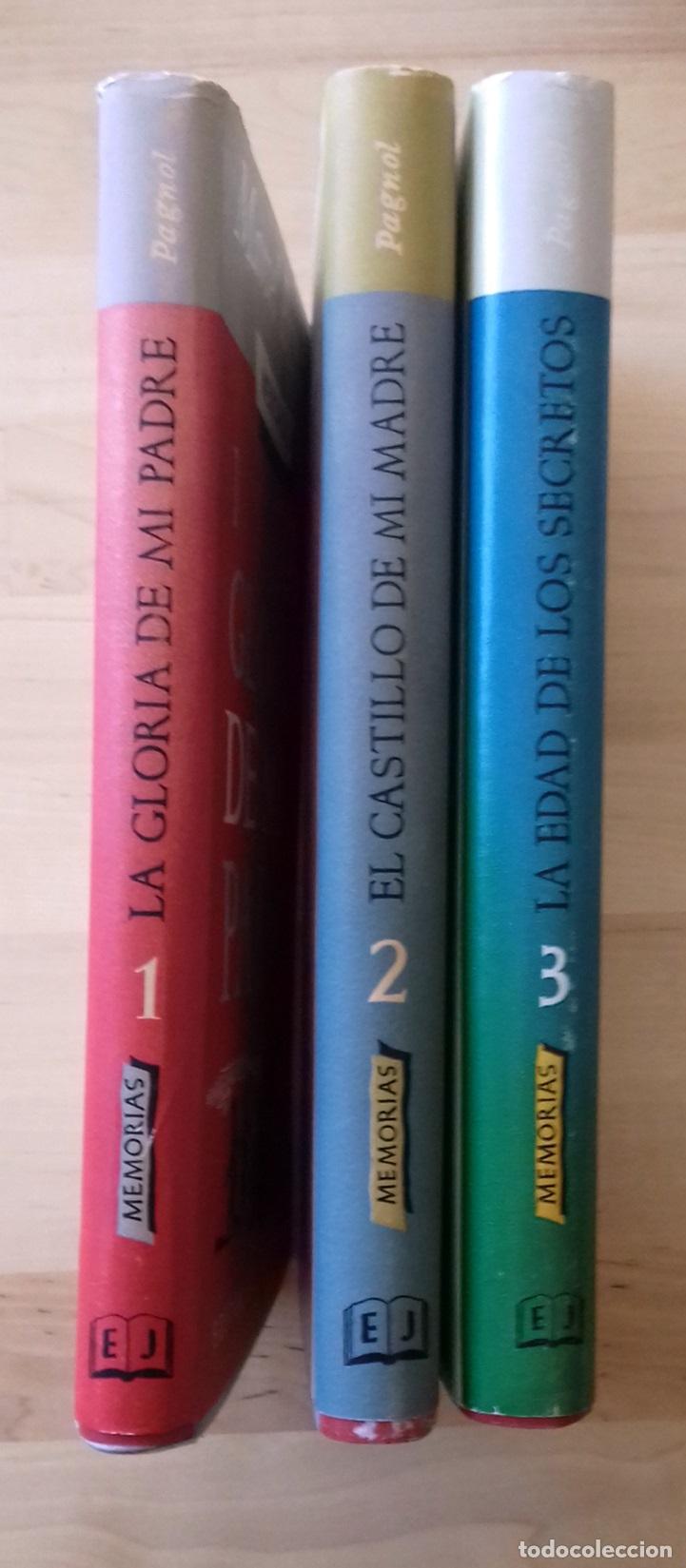 Libros: Marcel Pagnol - MEMORIAS. 3 Vols. (Completo) - Foto 3
