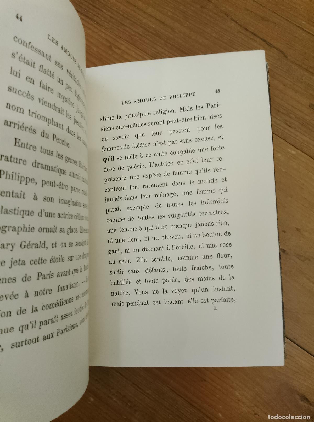 Libros: Octave Feuillet - LES AMOURS DE PHILIPPE - Foto 2