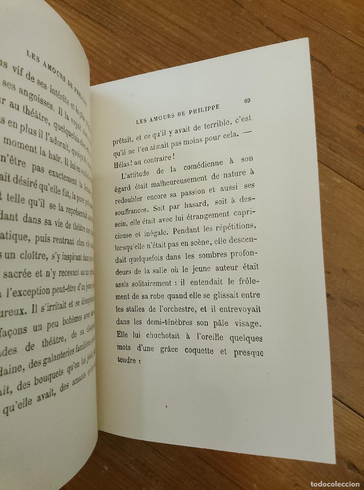 Libros: Octave Feuillet - LES AMOURS DE PHILIPPE - Foto 3
