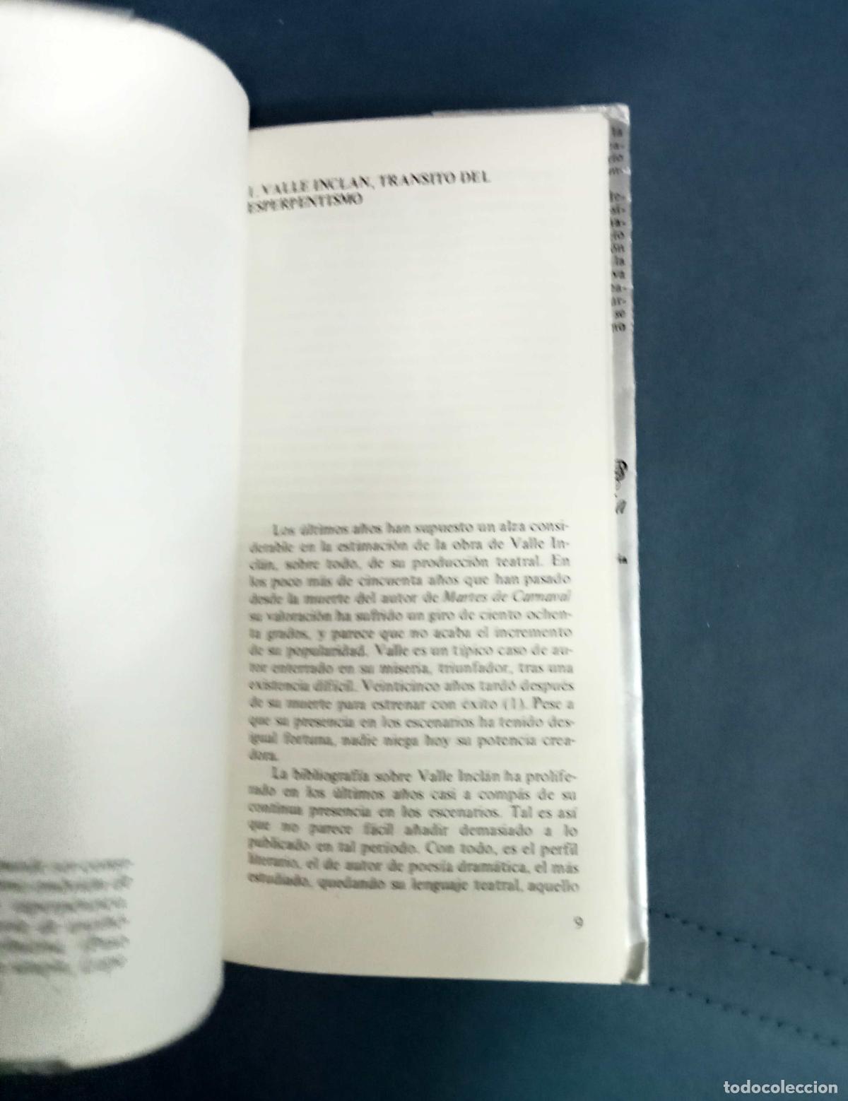 Libros: C&eacute;sar Oliva - ANTECEDENTES ESTETICOS DEL ESPERPENTO - Foto 2