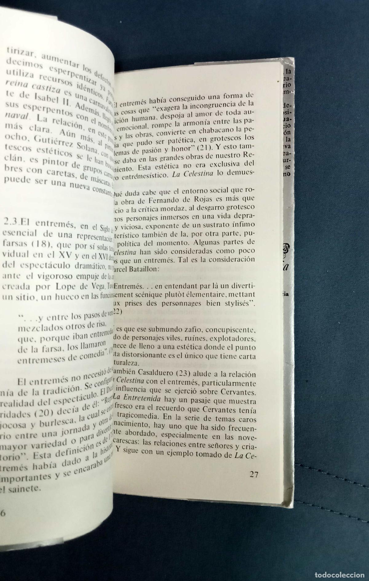 Libros: C&eacute;sar Oliva - ANTECEDENTES ESTETICOS DEL ESPERPENTO - Foto 3