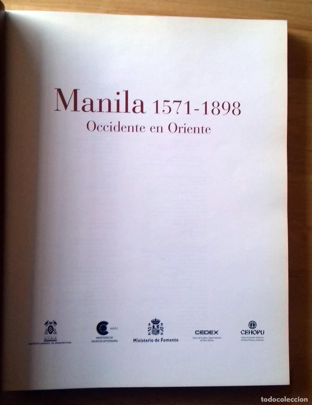 Libros: VV.AA. - MANILA 1571-1898. OCCIDENTE EN ORIENTE - Foto 5