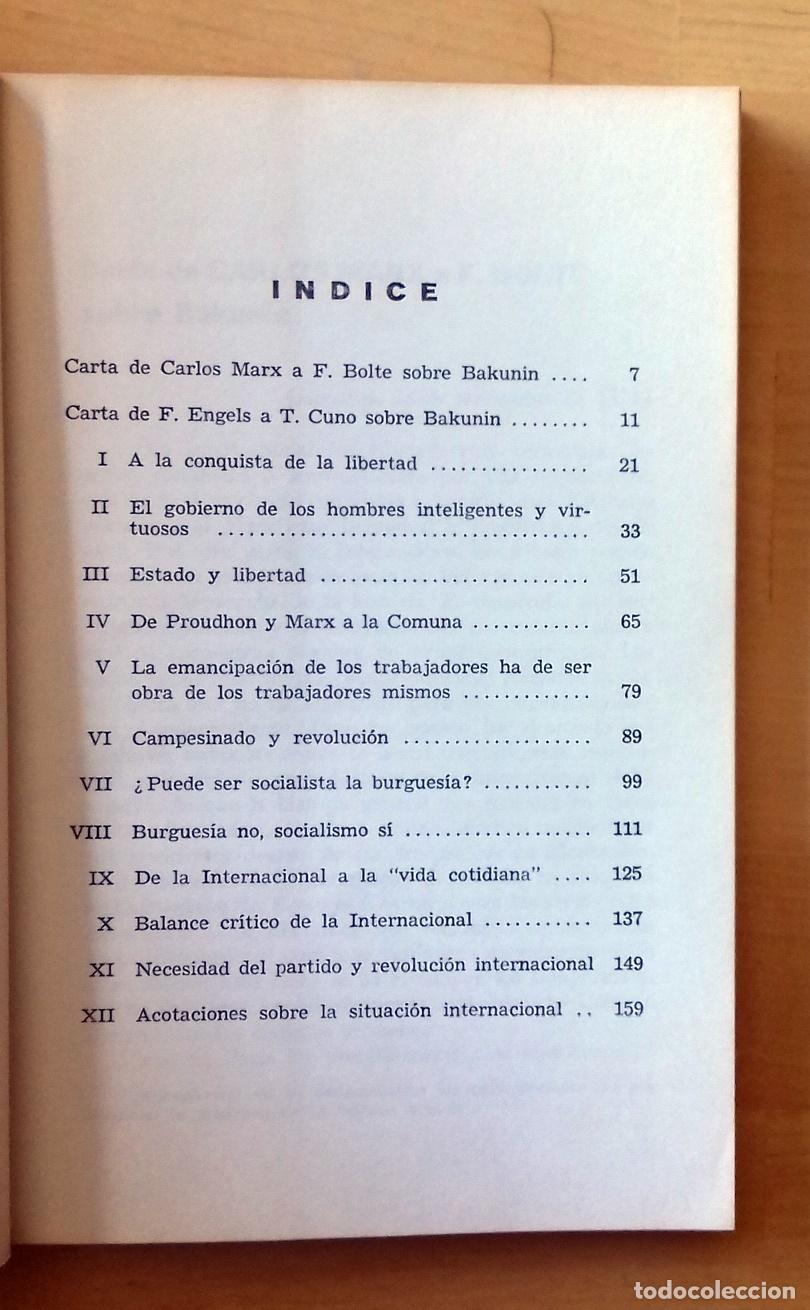 Libros: Miguel Bakunin - LA LIBERTAD - Foto 3