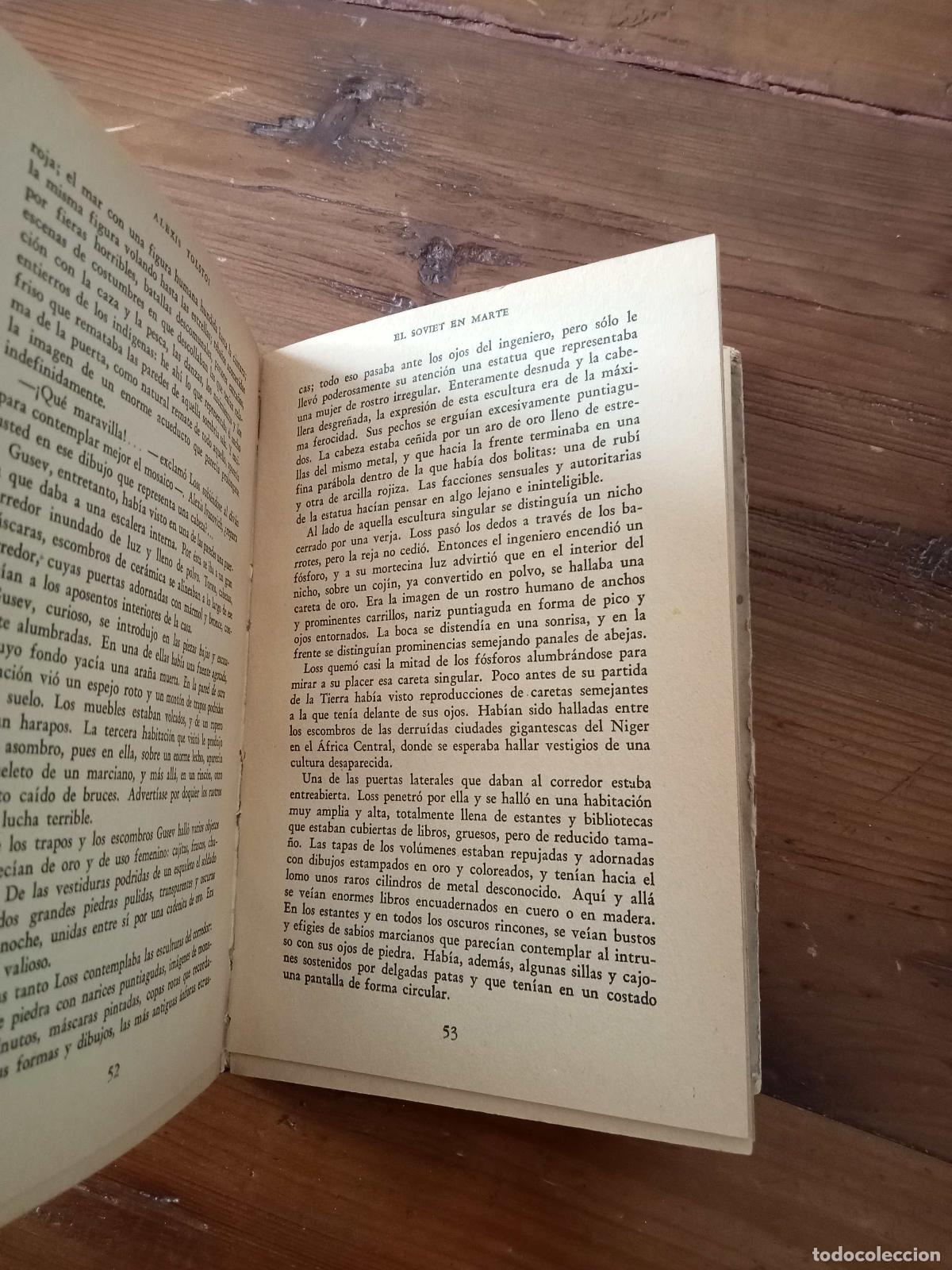 Libros: Alexis Tolstoi - EL SOVIET EN MARTE ( Aelita ) - Foto 3