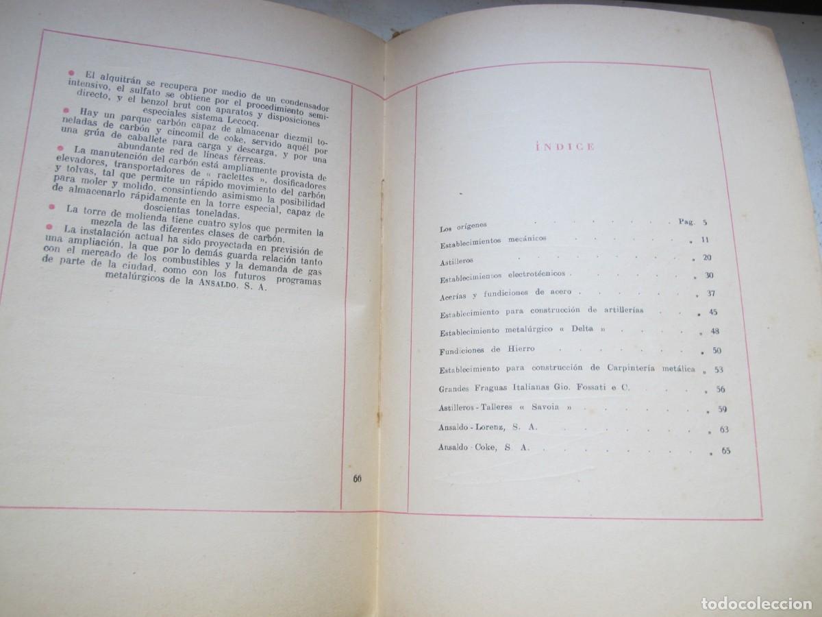 Libros: ANSALDO SOCIEDAD ANONIMA. GENOVA - Foto 5