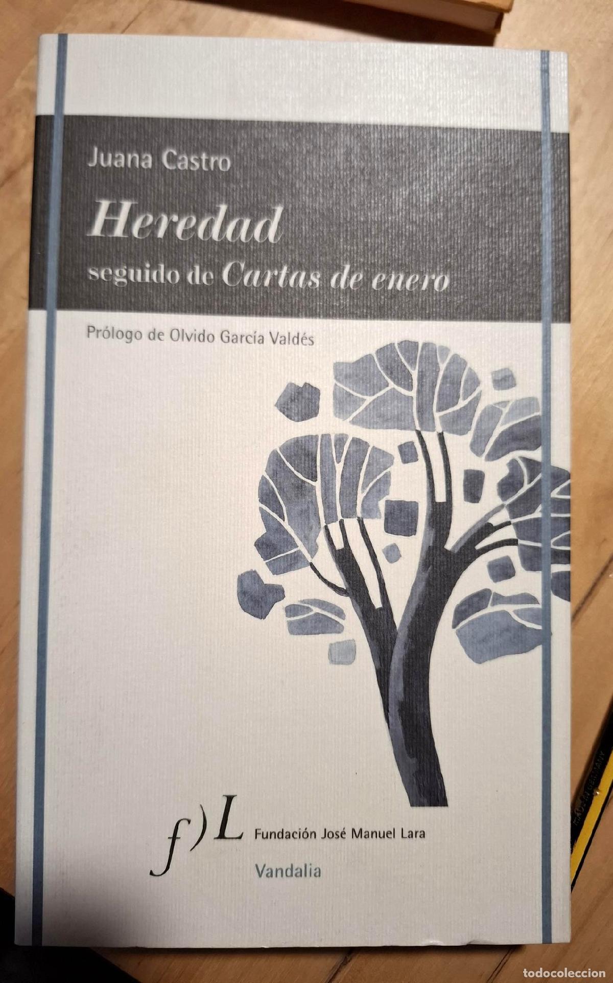 Libros: Juana Castro - HEREDAD Seguido de CARTAS DE ENERO - Foto 1