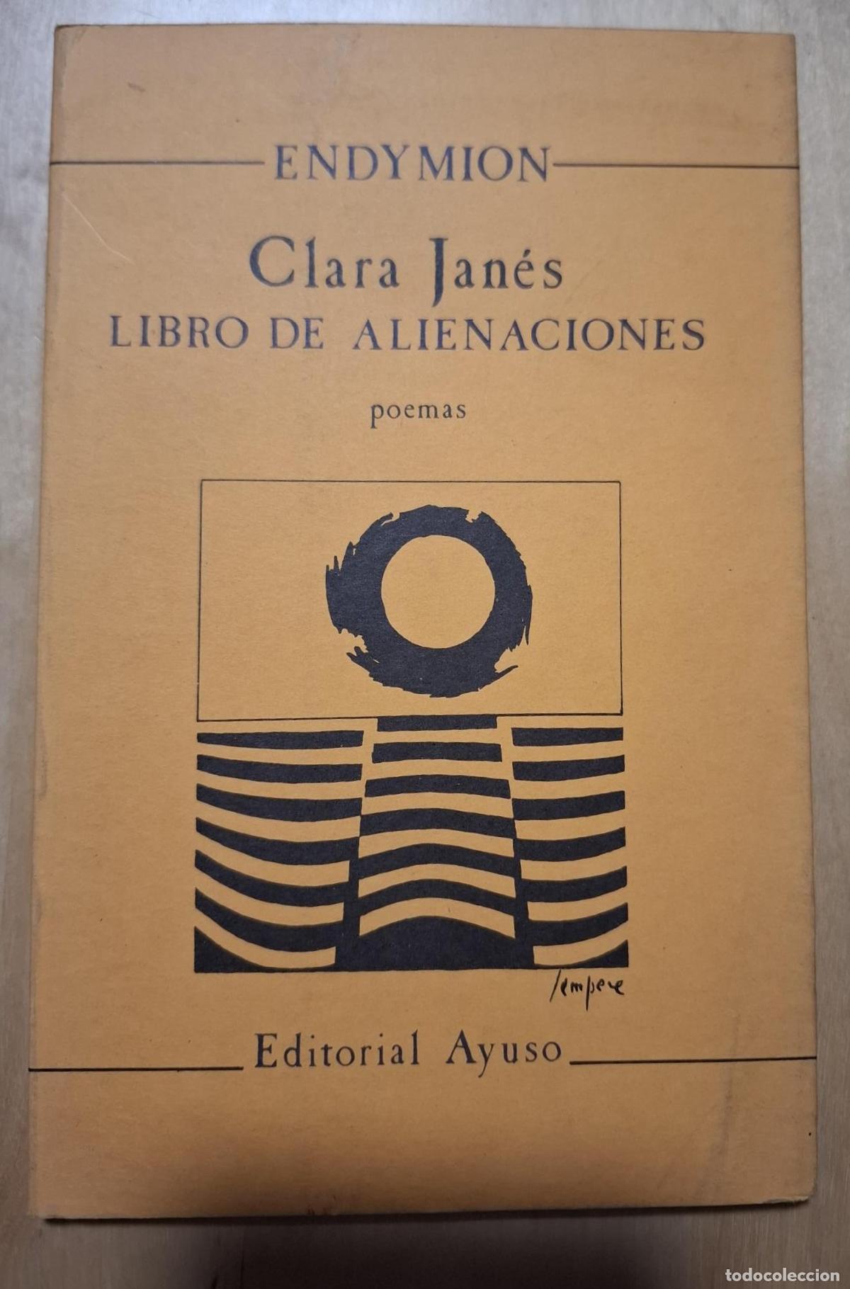 Libros: Clara Jan&eacute;s - LIBRO DE ALIENACIONES. POEMAS - Foto 1