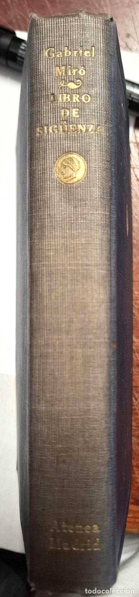 Libros: Gabriel Mir&oacute; - LIBRO DE SIG&Uuml;ENZA - Foto 3