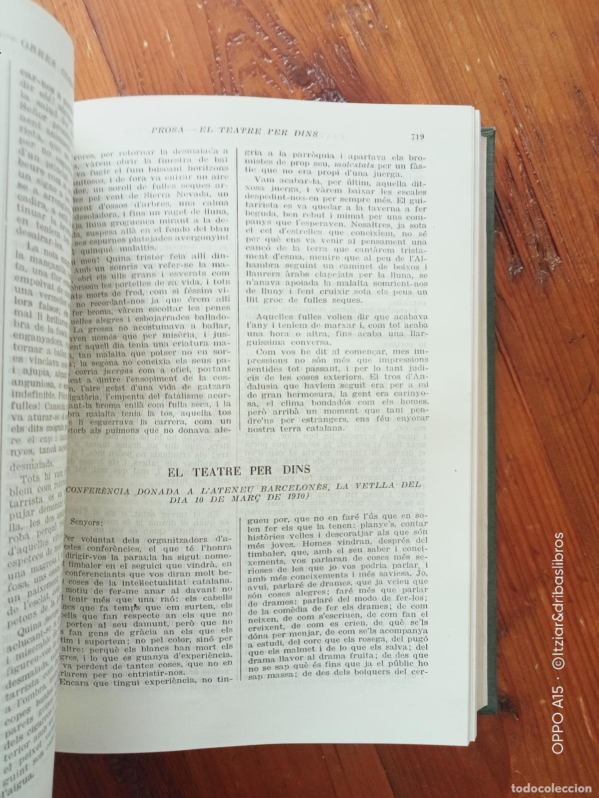 Libros: Santiago Rusi&ntilde;ol - OBRES COMPLETES - Foto 2