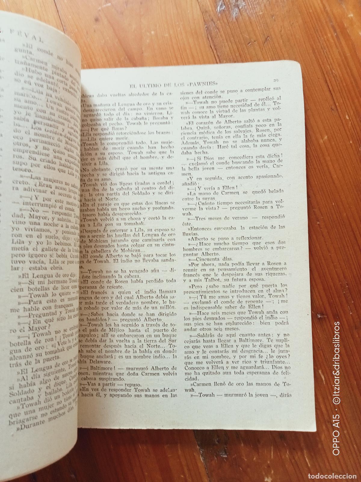 Libros: Paul Feval - EL &Uacute;LTIMO DE LOS PAWNIES - Foto 2