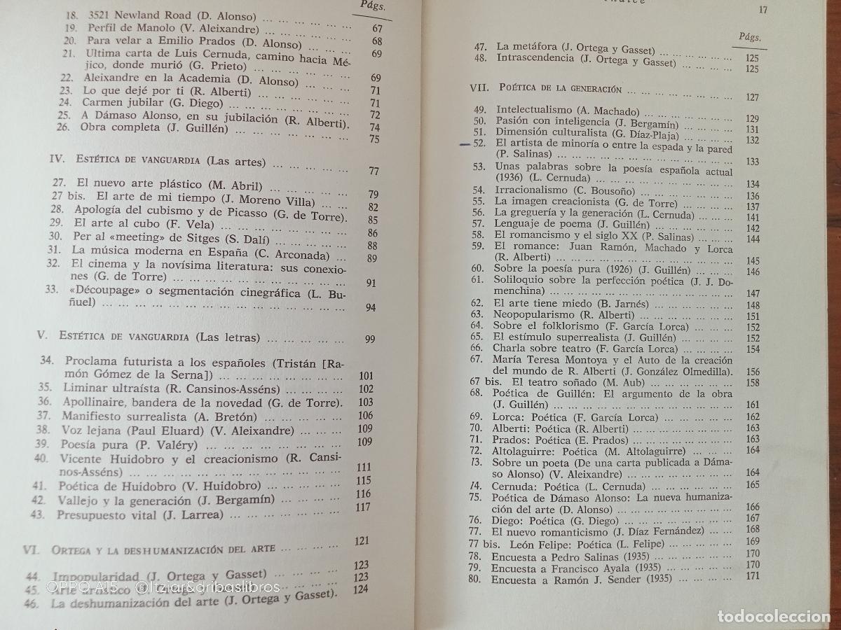 Libros: Juan Manuel Rozas - LA GENERACION DEL 27 DESDE DENTRO. - Foto 4