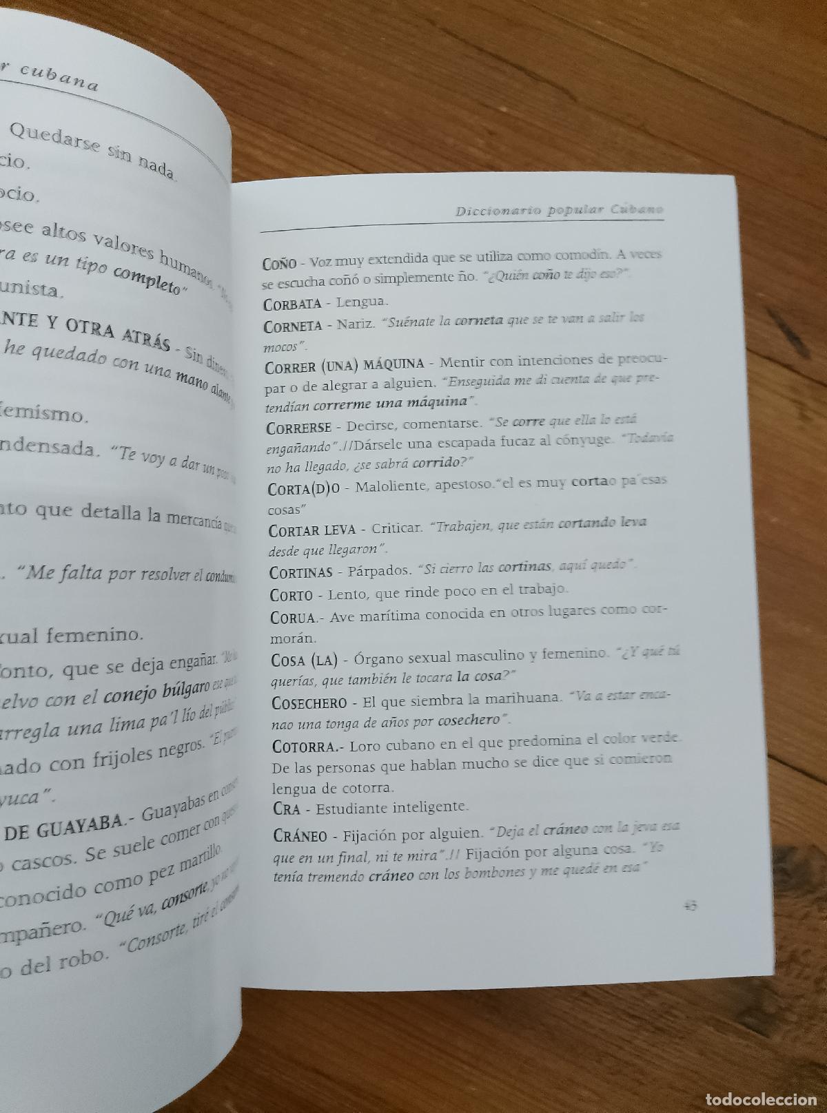 Libros: Ramos, Oswaldo - DICCIONARIO POPULAR CUBANO - Foto 2