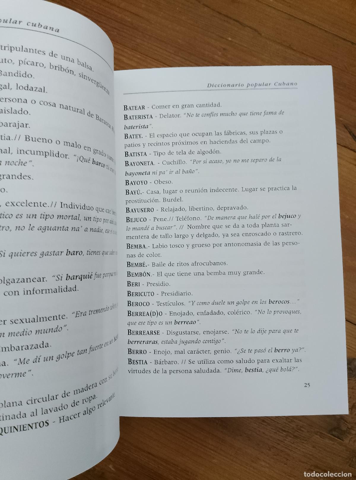 Libros: Ramos, Oswaldo - DICCIONARIO POPULAR CUBANO - Foto 3