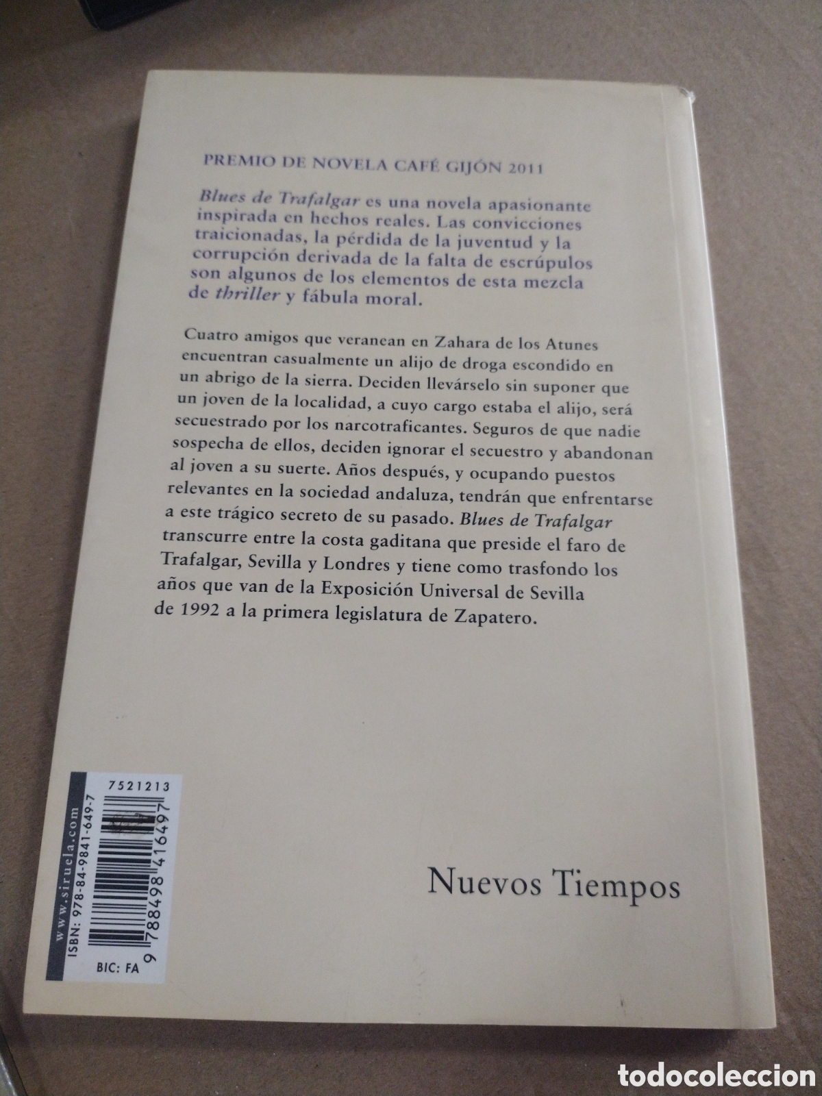 Libros: BLUES DE TRAFALGAR. Jos&eacute; Luis Rodr&iacute;guez del Corral. CL - Foto 2