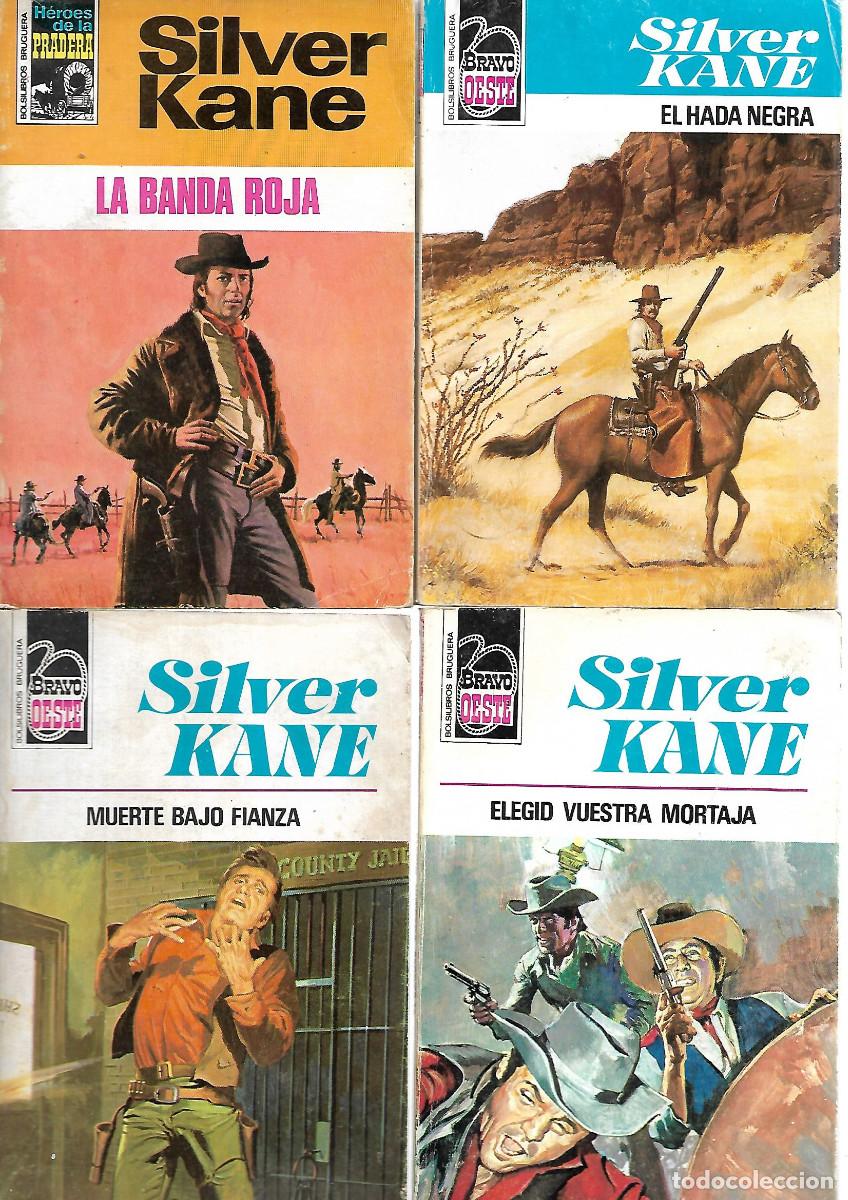 Libros: ocasion lote de 13 novelas DEL OESTE DE SILVER KANE - Foto 3