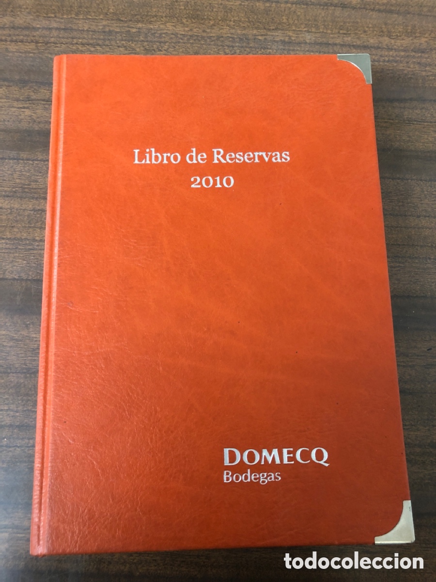 Libros: Libro de reservas 2010 Domecq Bodegas - Foto 1